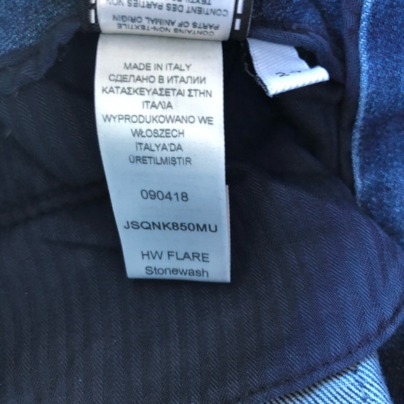 Marques Almeida x 7 FAM Collab High Rise Flare - Picture 4 of 8